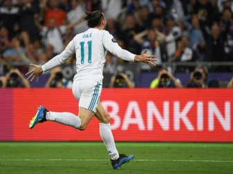 Machte mit seinen beiden spektakulären Treffern den Sieg für Real perfekt: Gareth Bale. Foto: Ina Fassbender Machte mit seinen beiden spektakulären Treffern den Sieg für Real perfekt: Gareth Bale. Foto: Ina Fassbender