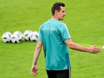 Widmet sich nach der WM voll und ganz der Jugendarbeit beim FC Bayern: Mirolav Klose. Foto: Christian Charisius Widmet sich nach der WM voll und ganz der Jugendarbeit beim FC Bayern: Mirolav Klose. Foto: Christian Charisius