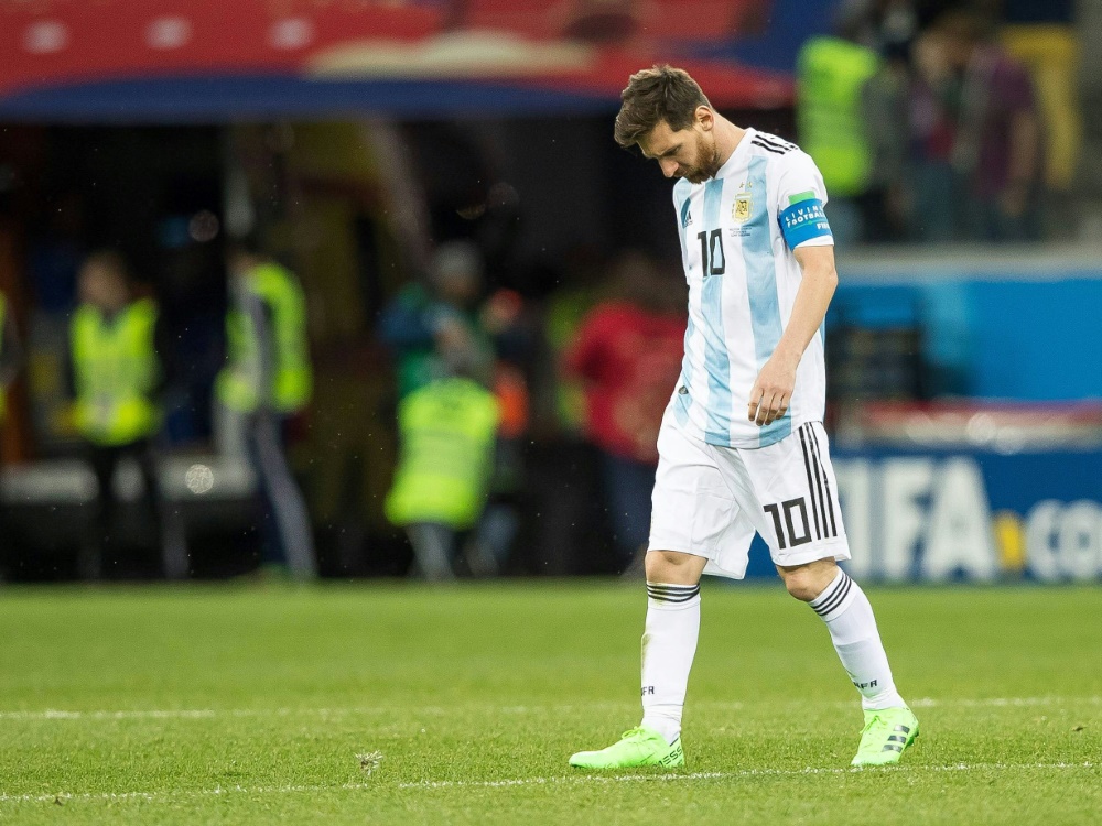 Lionel Messi enttäuschte abermals bei dieser WM