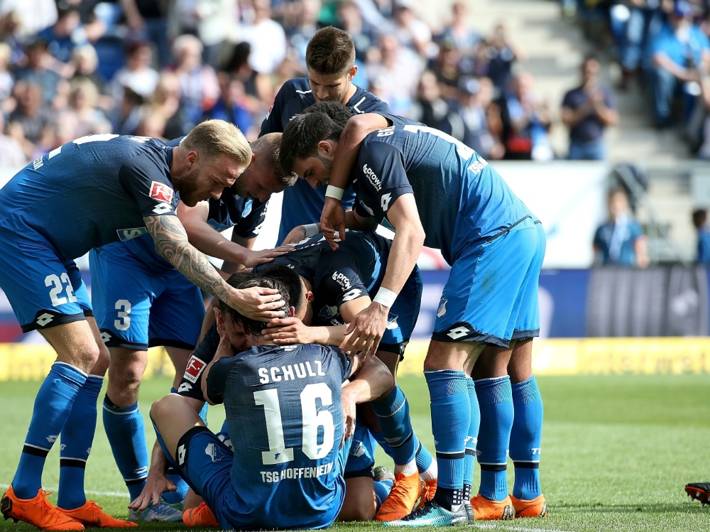 Die TSG Hoffenheim zog souverän in die nächste Runde ein