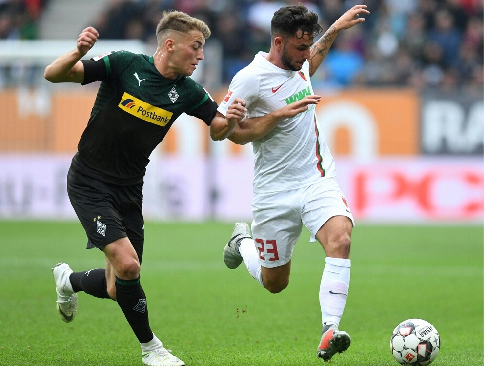 Remis zwischen Augsburg und Mönchengladbach