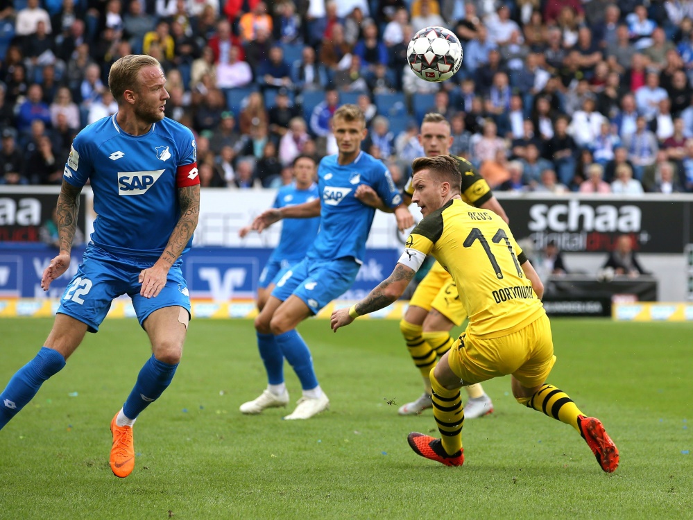 Hoffenheim und Dortmund trennen sich 1:1