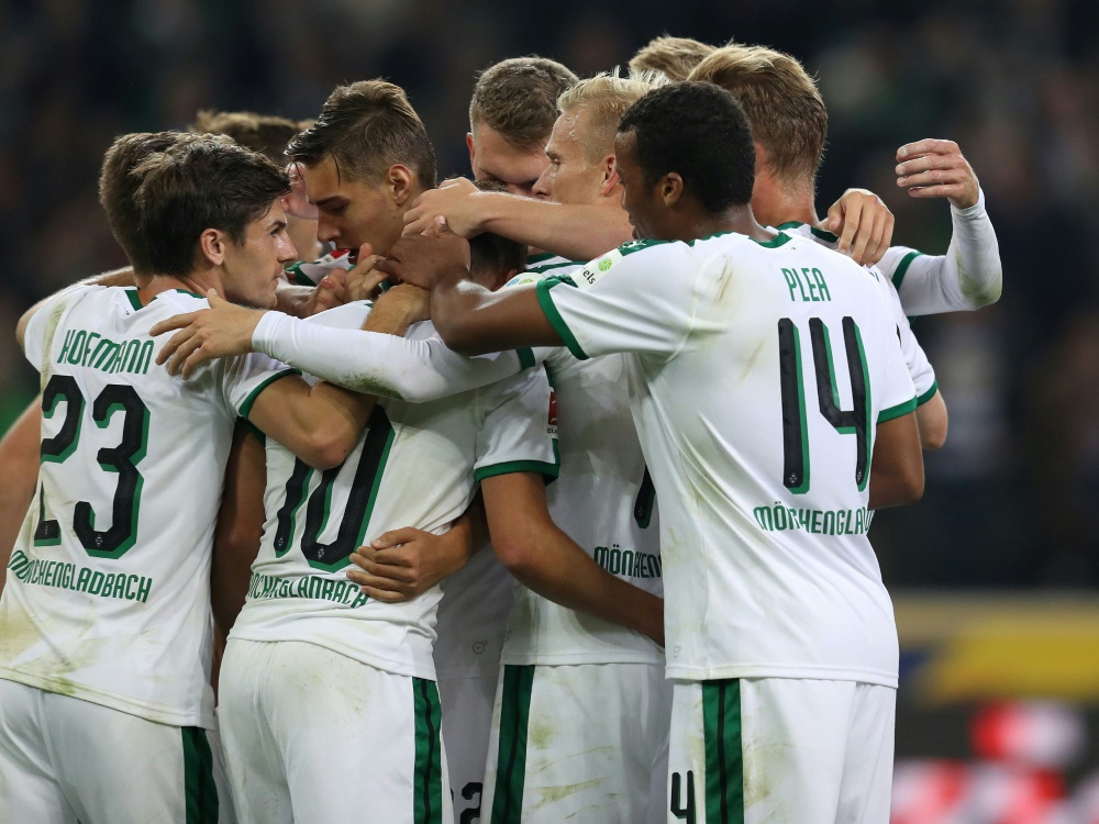 Borussia Mönchengladbach besiegt Frankfurt 3:1