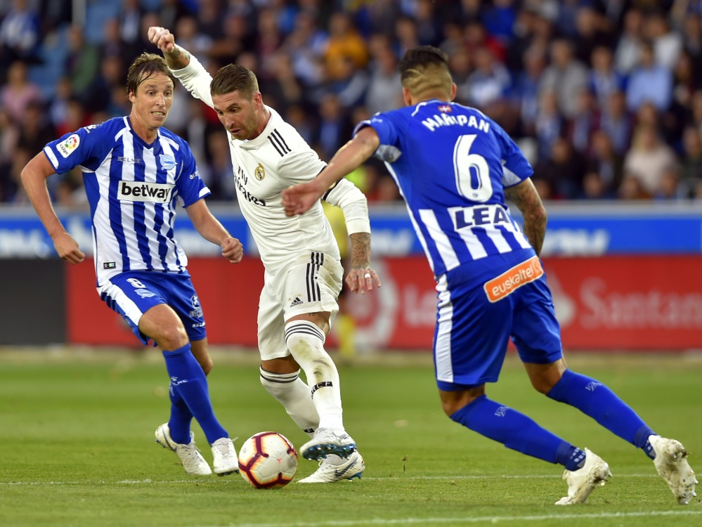 Ramos (M.) verlor mit Real Madrid gegen Deportivo Alaves