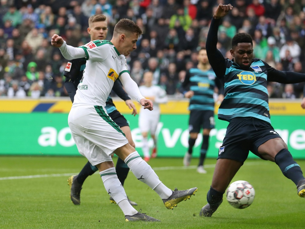 Gladbach unterliegt klar gegen Hertha BSC