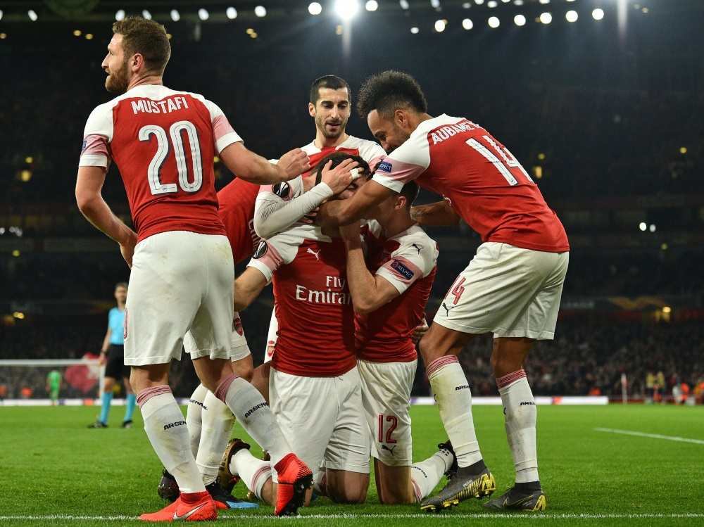 Arsenal durch 3:0-Sieg im Rückspiel im Achtelfinale