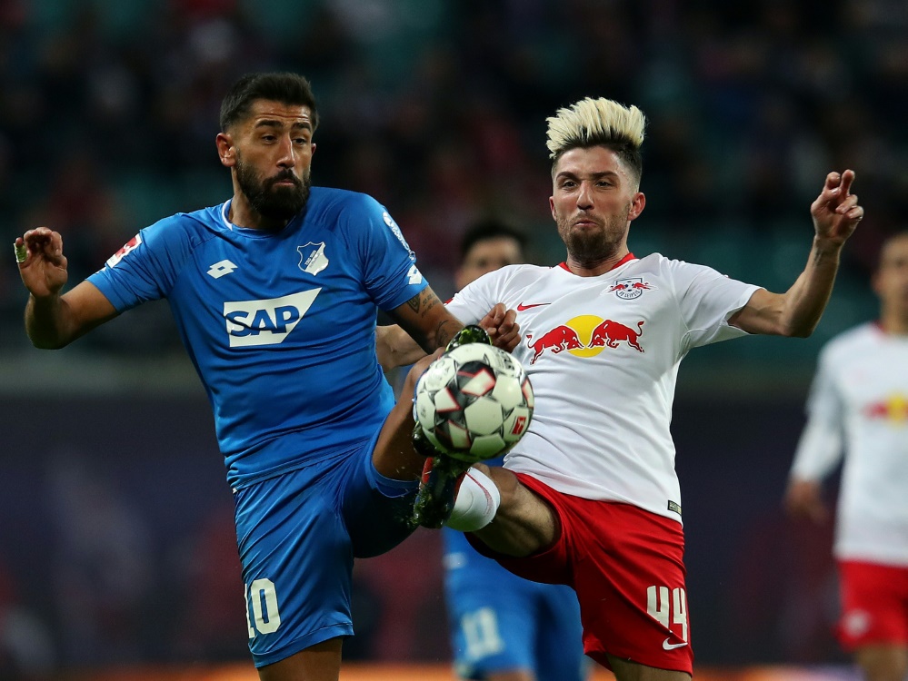 Leipzig und Hoffenheim trennten sich Unentschieden