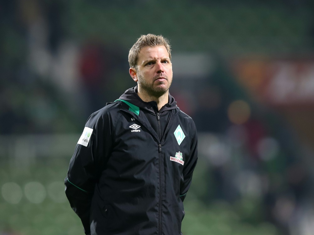 Werder-Coach Kohfeldt muss sich mit einem Punkt begnügen