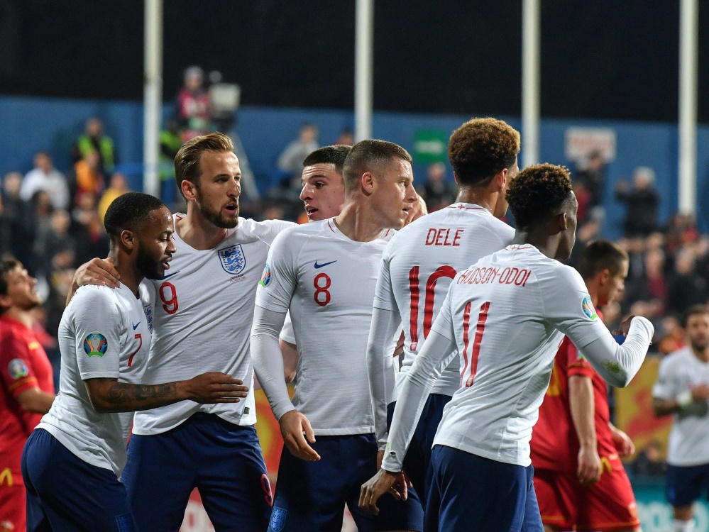 Nächster Erfolg: England gewinnt auch in Montenegro
