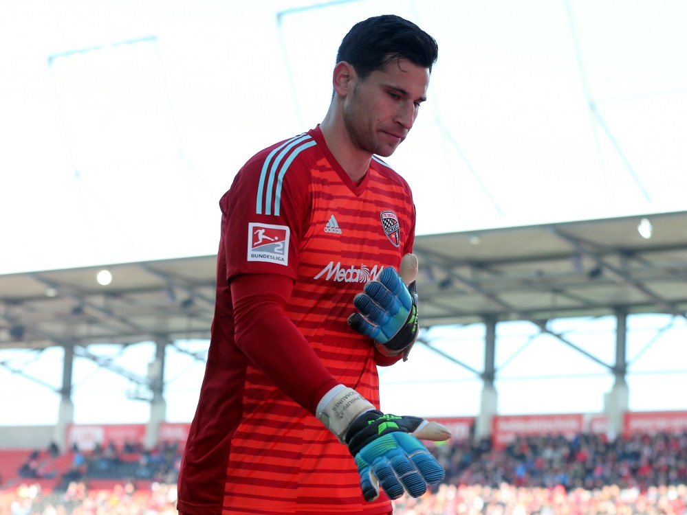 War in der Nachspielzeit chancenlos: Philipp Tschauner