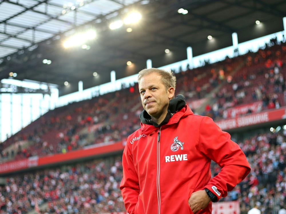 In der Krise: Kölns Trainer Markus Anfang