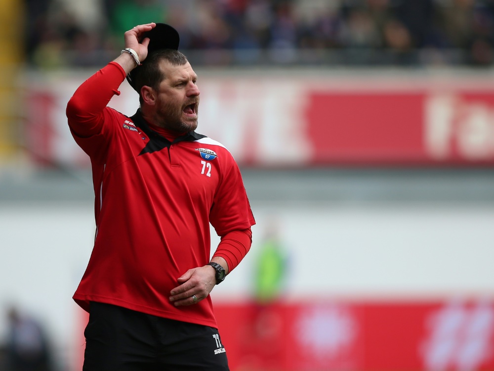 Gewann mit Paderborn gegen Heidenheim: Steffen Baumgart