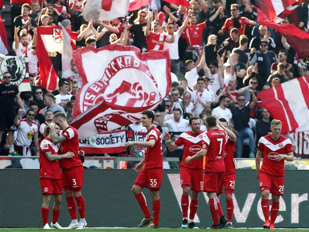 Düsseldorf feiert 2:1-Erfolg über Hannover