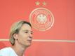Hat mit den DFB-Frauen Schweden als nächste Aufgabe: Bundestrainerin Martina Voss-Tecklenburg. Foto: Sebastian Gollnow