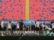 Die Spieler der deutschen U21 wollen durch einen Sieg über Rumäniens Überraschungsteam ins EM-Endspiel. Foto: Cezaro De Luca