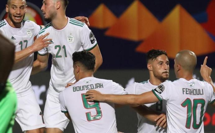Algerien hat beim Afrika-Cup das Achtelfinale erreicht. Foto: Omar Zoheiry