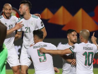 Algerien hat beim Afrika-Cup das Achtelfinale erreicht. Foto: Omar Zoheiry Algerien hat beim Afrika-Cup das Achtelfinale erreicht. Foto: Omar Zoheiry