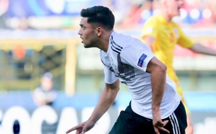 Nadiem Amiri erzielte zwei Treffer gegen Rumänien. Foto: Cezaro De Luca