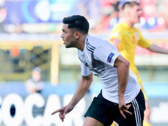 Nadiem Amiri erzielte zwei Treffer gegen Rumänien. Foto: Cezaro De Luca Nadiem Amiri erzielte zwei Treffer gegen Rumänien. Foto: Cezaro De Luca
