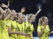 Die Schwedinnen wollen sich endlich gegen die Deutschen durchsetzen. Foto: Francisco Seco/AP