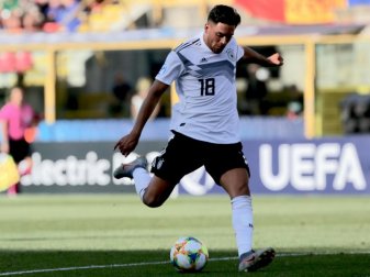 Will erneut mit der U21 den EM-Titel holen: Nadiem Amiri. Foto: Cezaro De Luca Will erneut mit der U21 den EM-Titel holen: Nadiem Amiri. Foto: Cezaro De Luca