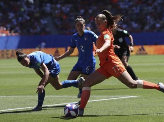 Die Niederländerinnen stehen erstmals in einem WM-Halbfinale. Foto: Francisco Seco