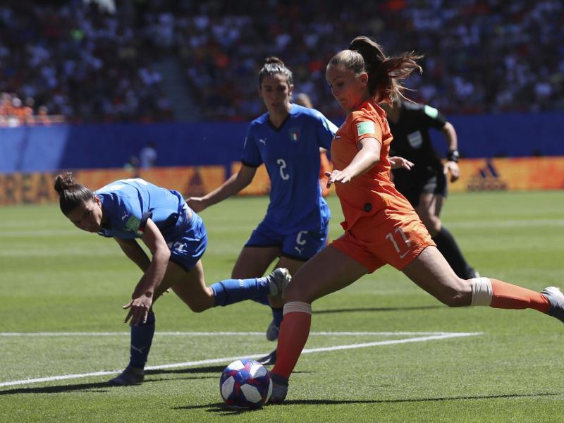 Die Niederländerinnen stehen erstmals in einem WM-Halbfinale. Foto: Francisco Seco