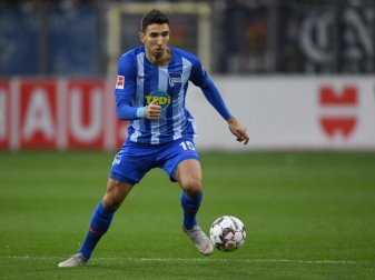 Marko Grujic wird zum zweiten Mal vom FC Liverpool nach Berlin ausgeliehen. Foto: Patrick Seeger Marko Grujic wird zum zweiten Mal vom FC Liverpool nach Berlin ausgeliehen. Foto: Patrick Seeger