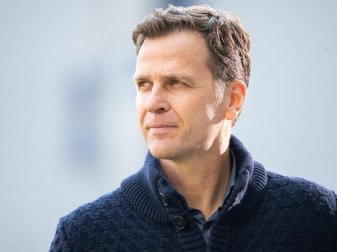Oliver Bierhoff lobte die Arbeit der Bundestrainerin. Foto: Sebastian Gollnow Oliver Bierhoff lobte die Arbeit der Bundestrainerin. Foto: Sebastian Gollnow