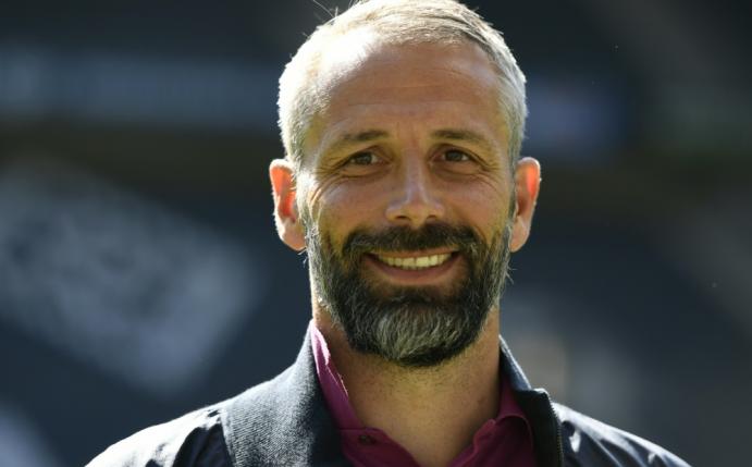 Trainer Marco Rose beim Trainingsauftakt der Gladbacher