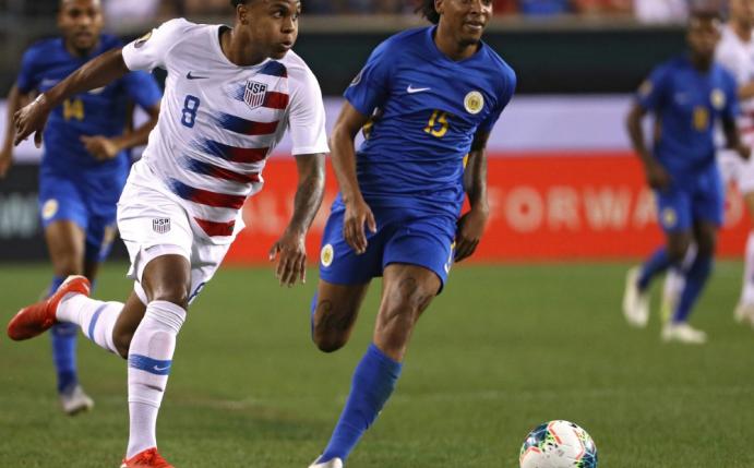 Matchwinner für die USA: Weston McKennie (l.)