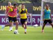 Mats Hummels (2.v.l.) kehrte zum BVB zurück. Foto: Federico Gambarini