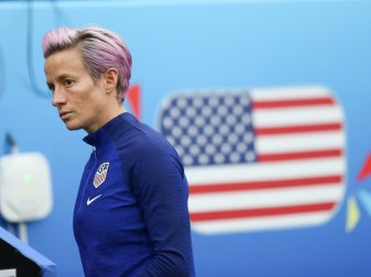 Kritisiert die FIFA: Megan Rapinoe Kritisiert die FIFA: Megan Rapinoe