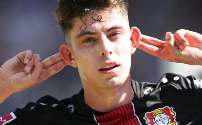 Wieder im Training: Leverkusens Kai Havertz. Foto: Andreas Gora