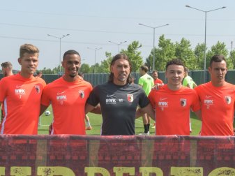 Der FC Augsburg gewann das Testspiel gegen Gundelfingen Der FC Augsburg gewann das Testspiel gegen Gundelfingen