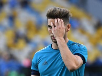 Wird von Real Madrid an Racing Santander ausgeliehen: Luca Zidane. Foto: Ina Fassbender Wird von Real Madrid an Racing Santander ausgeliehen: Luca Zidane. Foto: Ina Fassbender