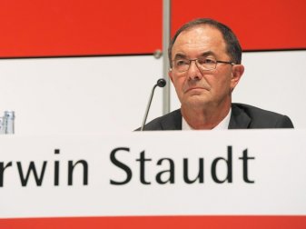 Erwin Staudt war von 2003 bis 2011 Präsident des VfB Stuttgart. Foto: Franziska Kraufmann Erwin Staudt war von 2003 bis 2011 Präsident des VfB Stuttgart. Foto: Franziska Kraufmann