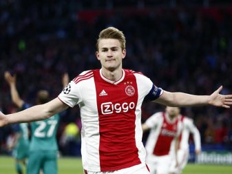 Der Wechsel von Ajax-Spieler Matthijs de Ligt zu Juventus Turin soll perfekt sein. Foto: Peter Dejong/AP