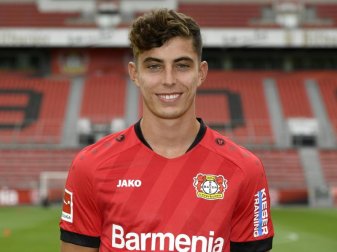 Übernahm das Kapitänsamt bei Bayer Leverkusen: Kai Havertz. Foto: Ina Fassbender/POOL/AFP Übernahm das Kapitänsamt bei Bayer Leverkusen: Kai Havertz. Foto: Ina Fassbender/POOL/AFP