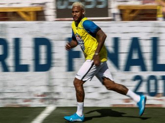 Neymar bei einem Turnier in Sao Paulo Neymar bei einem Turnier in Sao Paulo