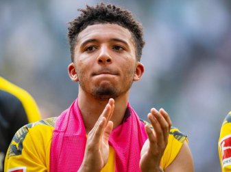 Stark geprägt von seinem früheren Trainer Pep Guardiola: BVB-Offensivspieler Jadon Sancho. Foto: Guido Kirchner Stark geprägt von seinem früheren Trainer Pep Guardiola: BVB-Offensivspieler Jadon Sancho. Foto: Guido Kirchner