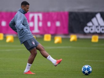 Absolvierte ein individuelles Training: Bayerns Serge Gnabry. Foto: Sven Hoppe Absolvierte ein individuelles Training: Bayerns Serge Gnabry. Foto: Sven Hoppe