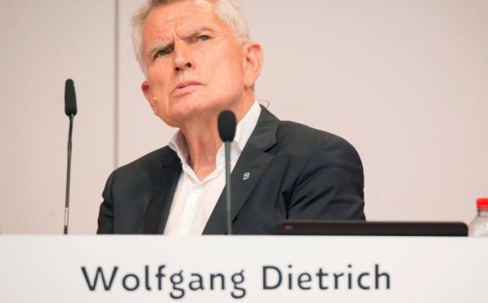 Tritt als Präsident des VfB Stuttgart zurück: Wolfgang Dietrich. Foto: Christoph Schmidt