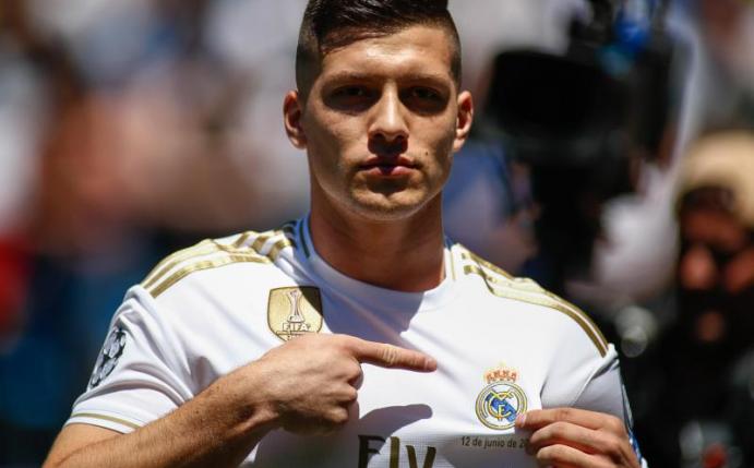 Luka Jovic geht jetzt für Real Madrid auf Torejagd. Foto: Óscar J. Barroso/Europa Press