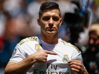 Luka Jovic geht jetzt für Real Madrid auf Torejagd. Foto: Óscar J. Barroso/Europa Press Luka Jovic geht jetzt für Real Madrid auf Torejagd. Foto: Óscar J. Barroso/Europa Press