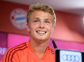 Hat bislang einen guten Eindruck gemacht: Fiete Arp mit dem FC Bayern München auf USA-Reise. Foto: Matthias Balk Hat bislang einen guten Eindruck gemacht: Fiete Arp mit dem FC Bayern München auf USA-Reise. Foto: Matthias Balk