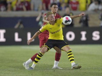 Thorgan Hazard trägt jetzt das Trikot von Borussia Dortmund. Foto: Tim Vizer Thorgan Hazard trägt jetzt das Trikot von Borussia Dortmund. Foto: Tim Vizer