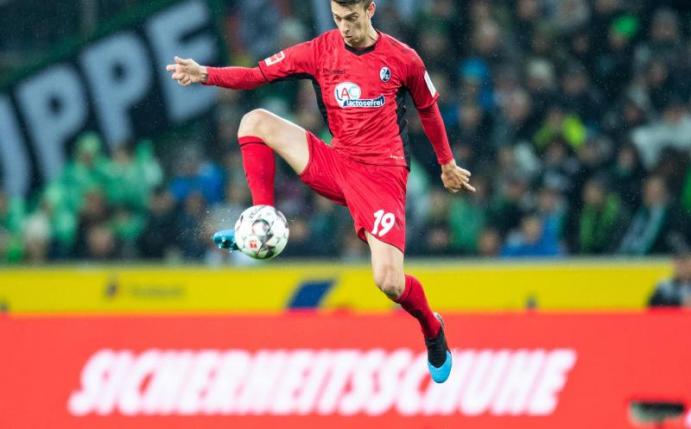 Haberer hat sich im Testspiel gegen Stuttgart verletzt. Foto: Marcel Kusch