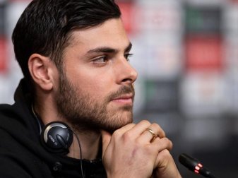Sieht sich nicht als klassischen «Umbruchspieler»: Bayer Leverkusens Kevin Volland. Foto: Marius Becker Sieht sich nicht als klassischen «Umbruchspieler»: Bayer Leverkusens Kevin Volland. Foto: Marius Becker
