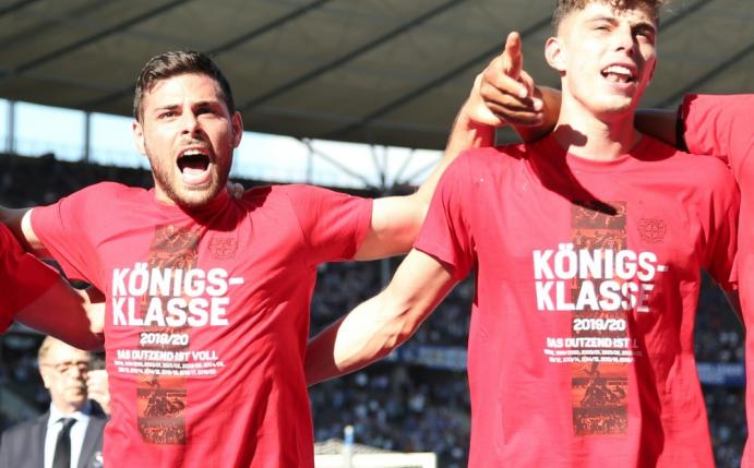 Volland (l.) und Havertz (r.) sind Bayers Torgaranten 